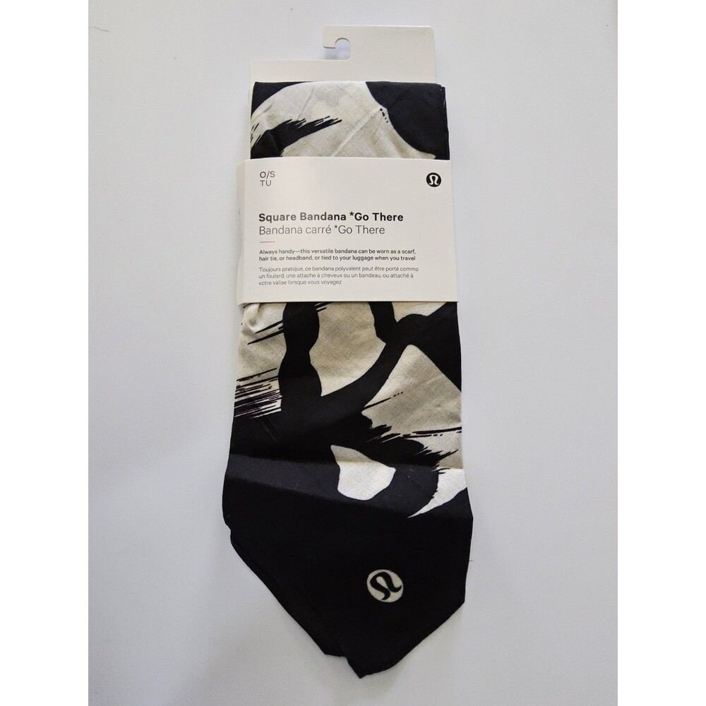 Lululemon Go There Square Bandana Scarf Neckerchief Handkerchief